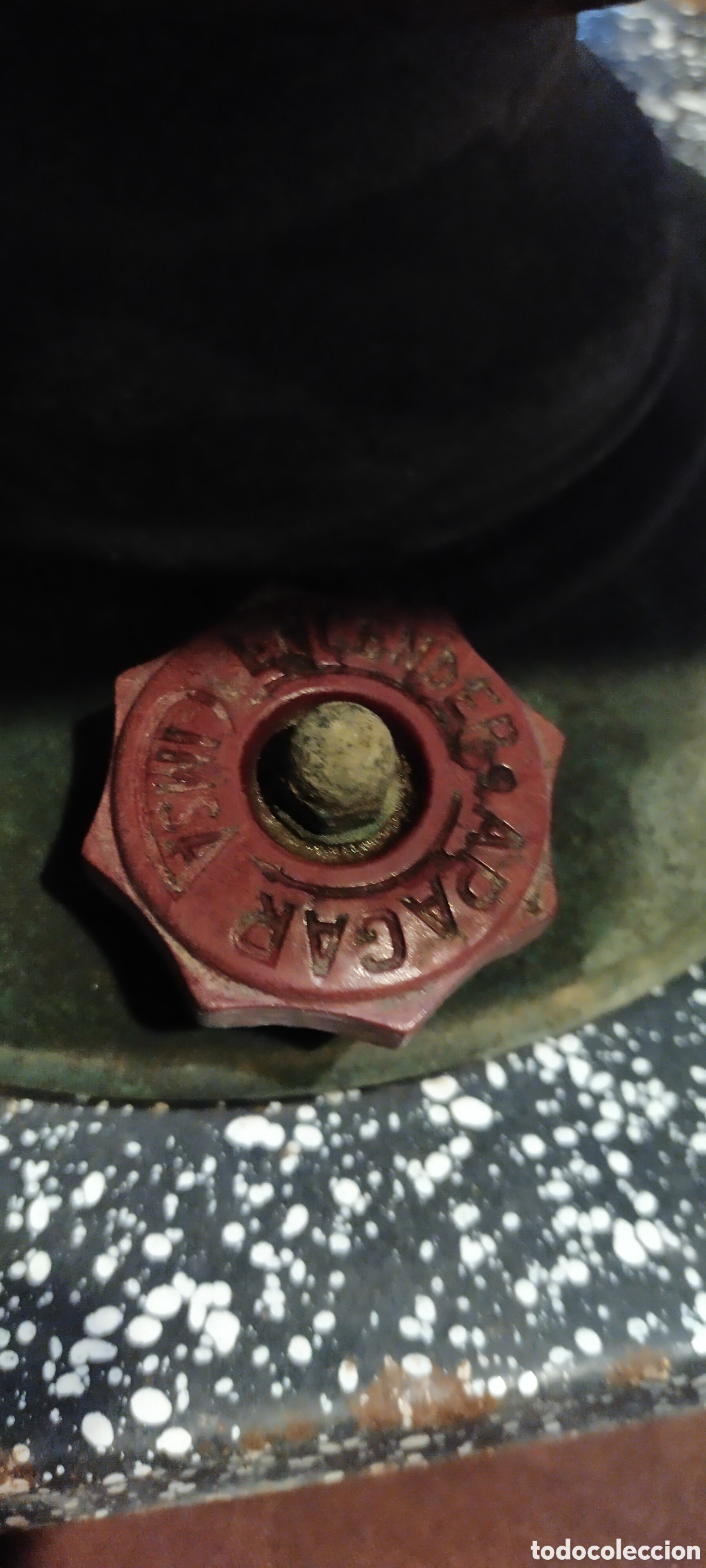 Antig&uuml;edades: Hornillo antiguo imsa completo - Foto 5