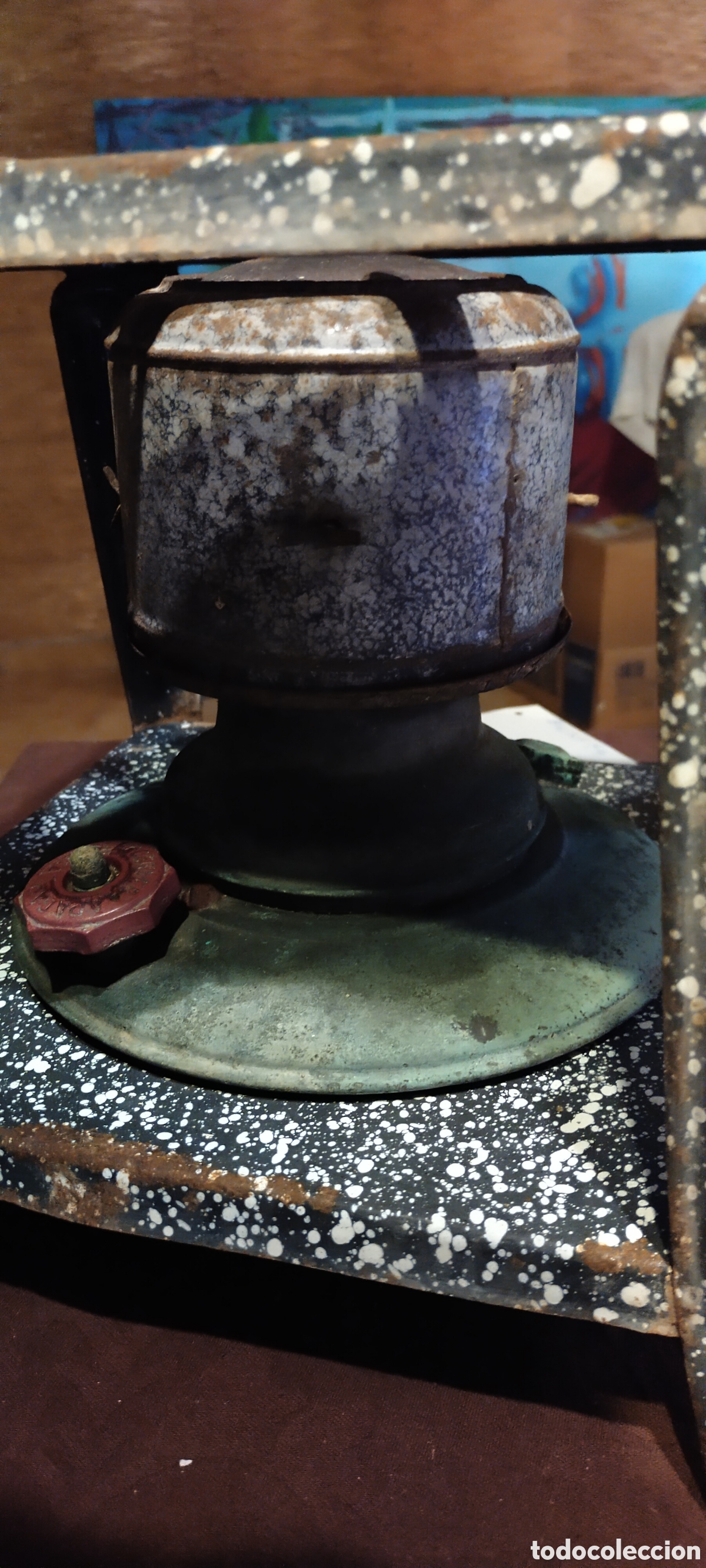 Antig&uuml;edades: Hornillo antiguo imsa completo - Foto 8