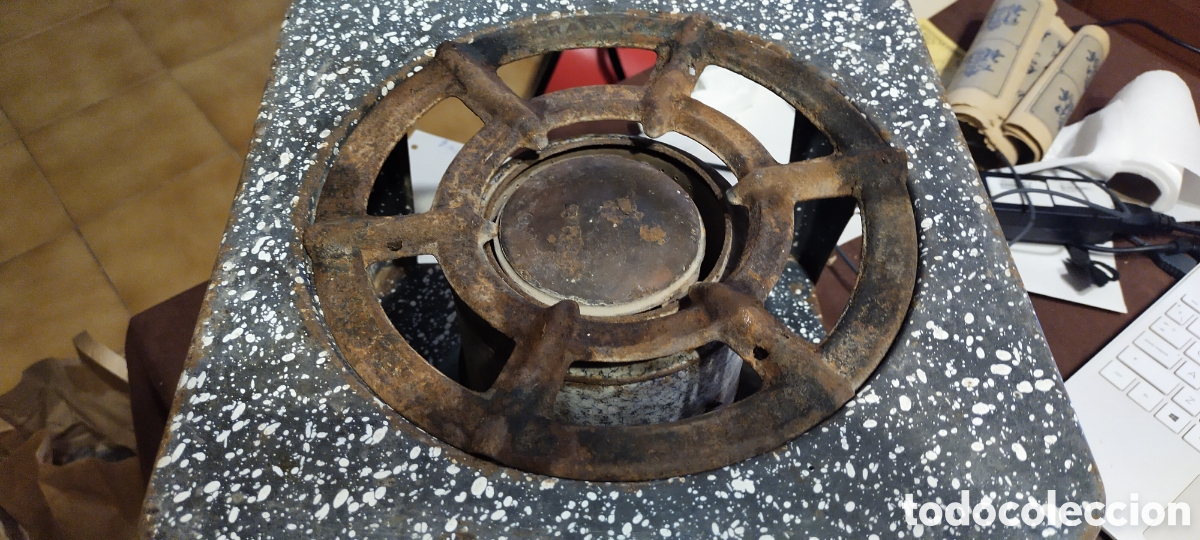 Antig&uuml;edades: Hornillo antiguo imsa completo - Foto 1