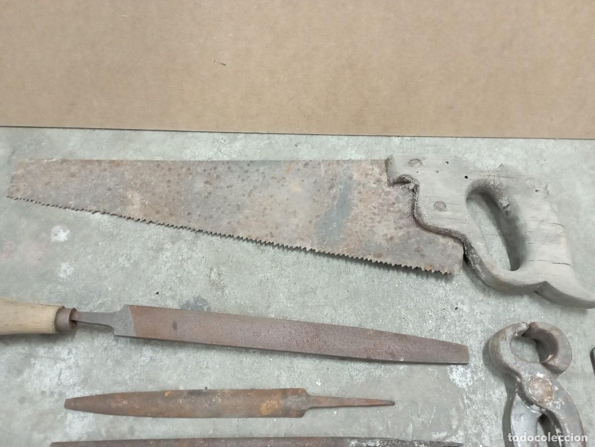 Antig&uuml;edades: Conjunto de 11 antiguas herramientas de carpintero CG4 - Foto 4