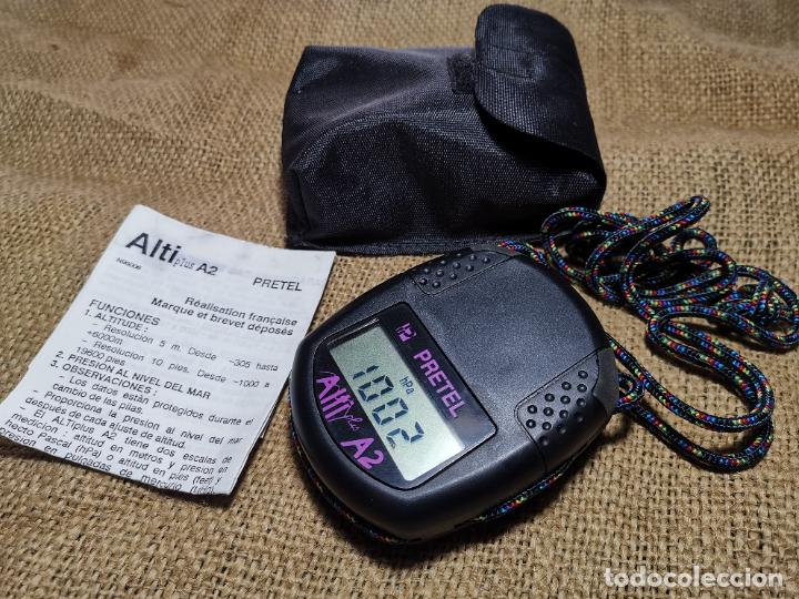 Antig&uuml;edades: ALTIMETRO DIGITAL ALTIPLUS A2 DE PRETEL - Foto 1