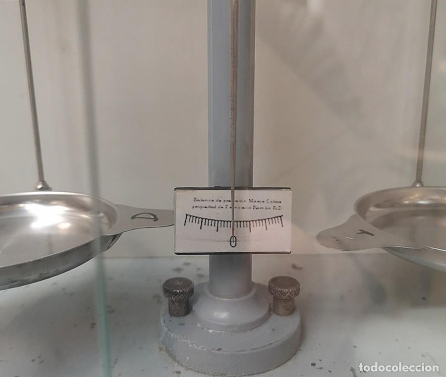 Antig&uuml;edades: Balanza de Farmacia - Foto 11