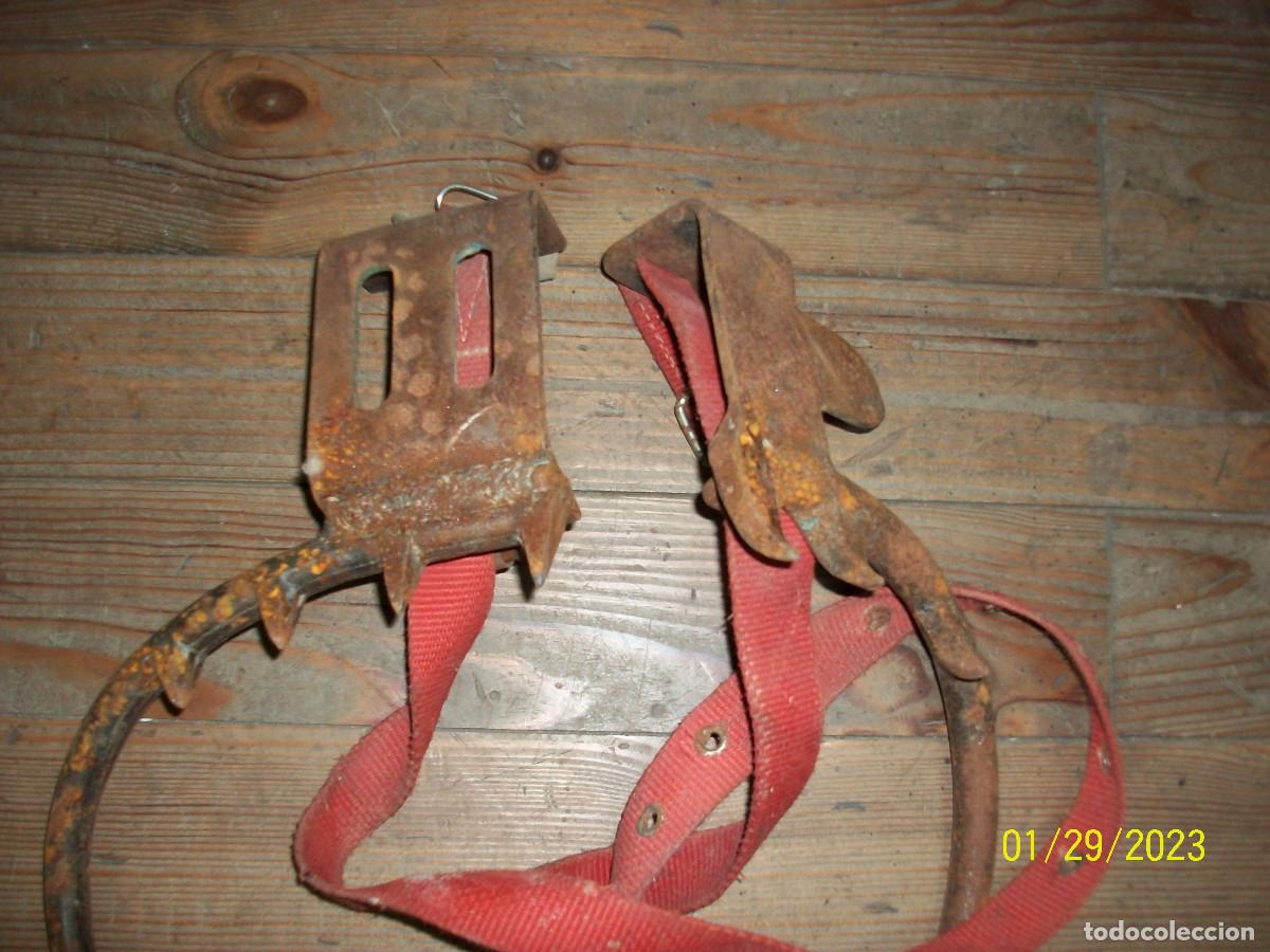 Antig&uuml;edades: ANTIGUO GRAMPONES O TREPADORES - Foto 2