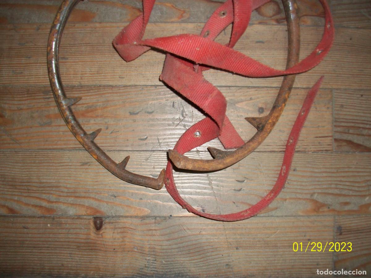 Antig&uuml;edades: ANTIGUO GRAMPONES O TREPADORES - Foto 3