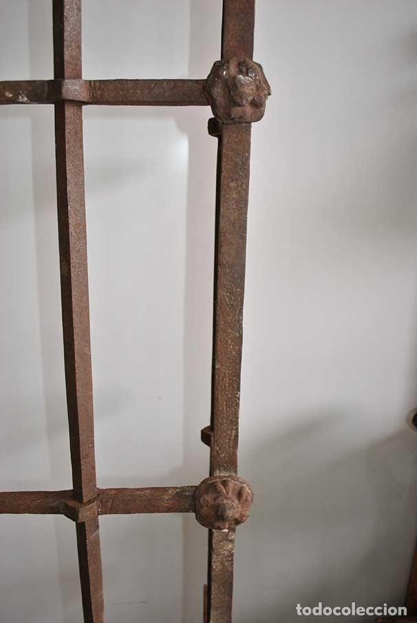 Antig&uuml;edades: REJA ANTIGUA DE HIERRO FUNDIDO - Foto 5