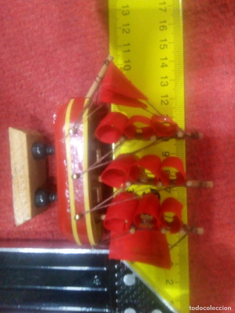 Antig&uuml;edades: VELERO MADERA - Foto 2