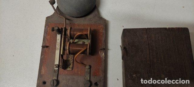 Tel&eacute;fonos: ANTIGUO TIMBRE DE TELEFONO CON CAMPANA - Foto 2