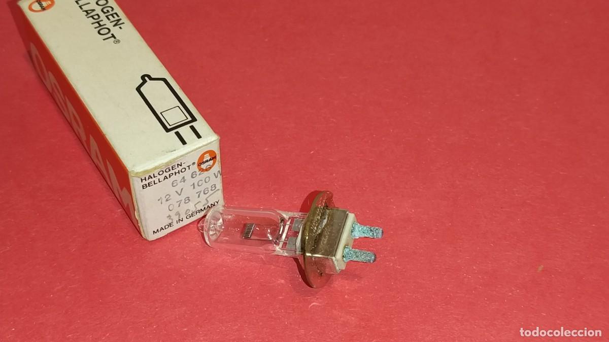 Antig&uuml;edades: LAMPARA DE PROYECTOR OSRAM-12V-100W-NUEVA. - Foto 1