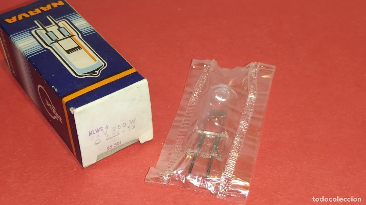 Antig&uuml;edades: LAMPARA DE PROYECTOR NARVA-24V-250W-NUEVA. - Foto 1
