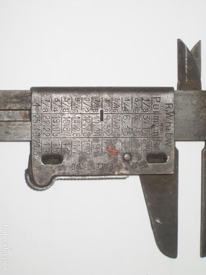 Antig&uuml;edades: MUY ANTIGUO PIE DE REY ESPA&Ntilde;OL MARCA EXACTUS - Foto 2