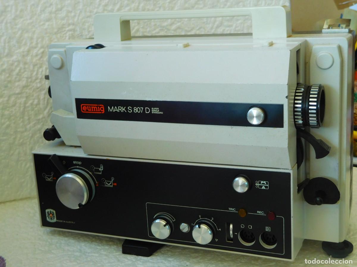 Antig&uuml;edades: PROYECTOR EUMIG MARK S .807 D. PESO 8 KG - Foto 2