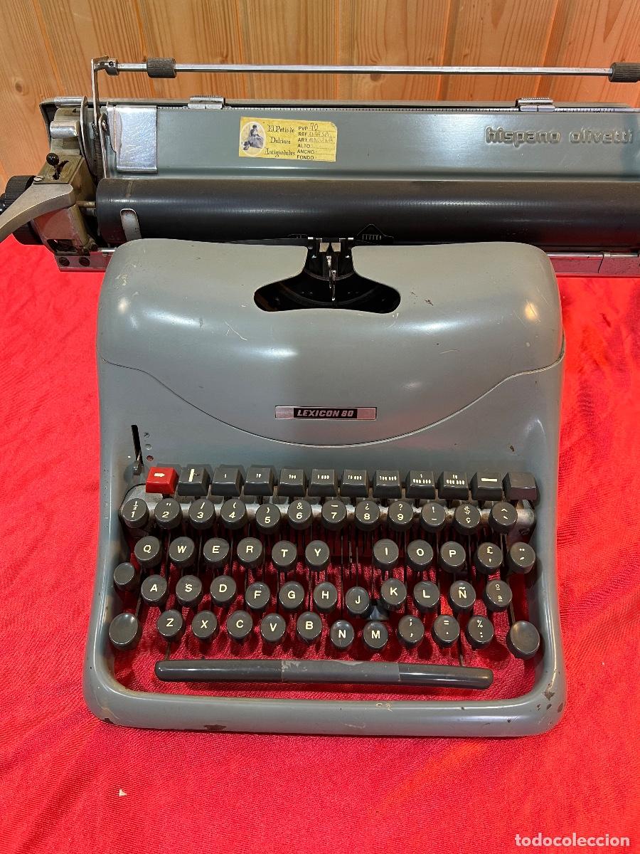 Antig&uuml;edades: MAQUINA ESCRIBIR OLIVETTI - Foto 2