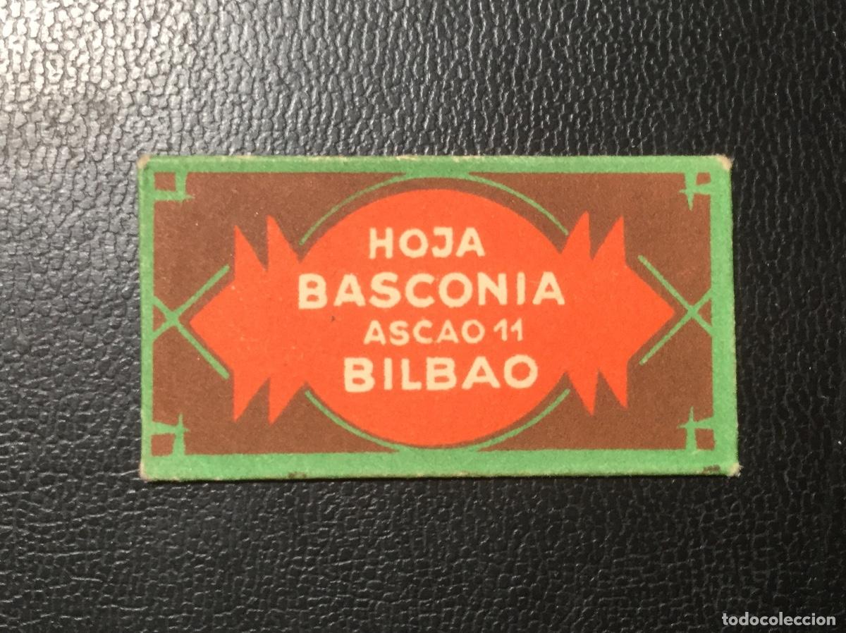 Antig&uuml;edades: HOJA DE AFEITAR , BASCONIA, BILBAO , COMPLETA , &rdquo;&rdquo;RARA&rdquo;&rdquo; - Foto 1