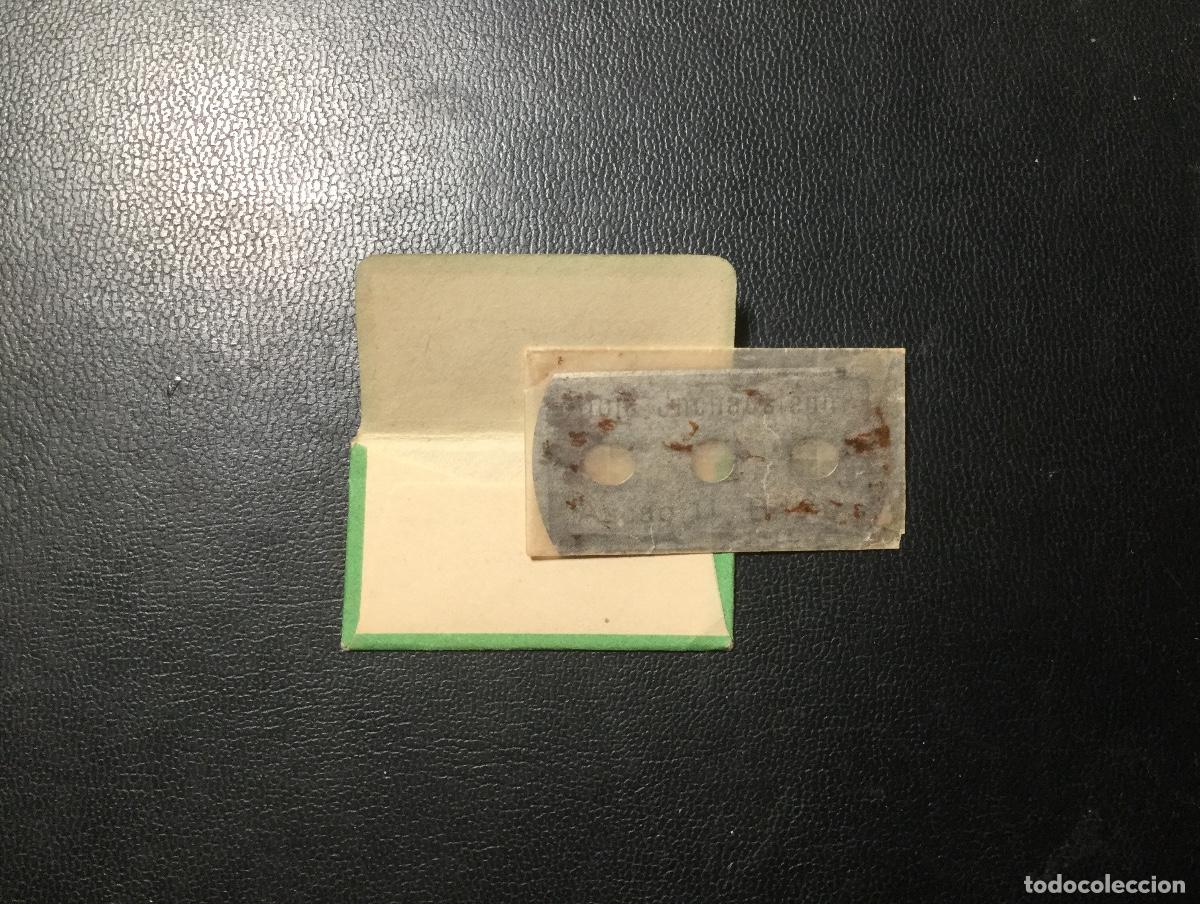Antig&uuml;edades: HOJA DE AFEITAR , BASCONIA, BILBAO , COMPLETA , &rdquo;&rdquo;RARA&rdquo;&rdquo; - Foto 3
