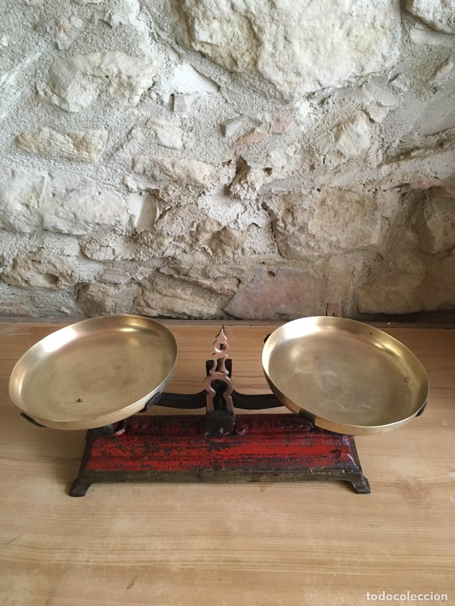 Antig&uuml;edades: BALANZA ANTIGUA DE HIERRO - Foto 2