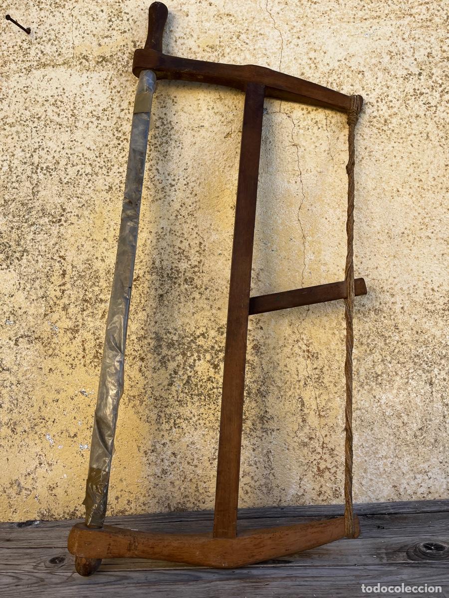 Antig&uuml;edades: AC Serrucho de carpintero antiguo. Herramienta carpinter&iacute;a. - Foto 2