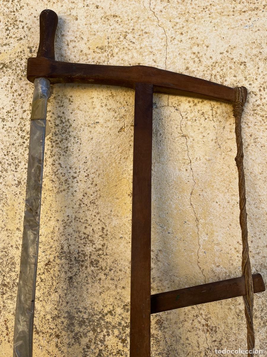 Antig&uuml;edades: AC Serrucho de carpintero antiguo. Herramienta carpinter&iacute;a. - Foto 3