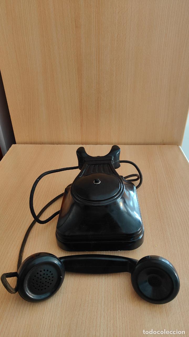 Tel&eacute;fonos: Antiguo tel&eacute;fono de rueda - Foto 1
