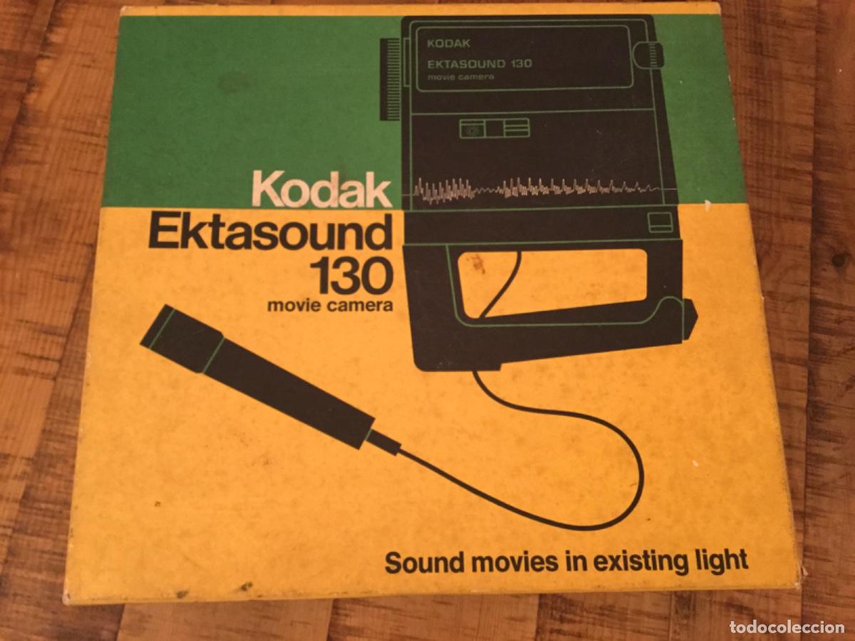 Antig&uuml;edades: C&Aacute;MARA KODAK EKTASOUND 130 - Foto 1