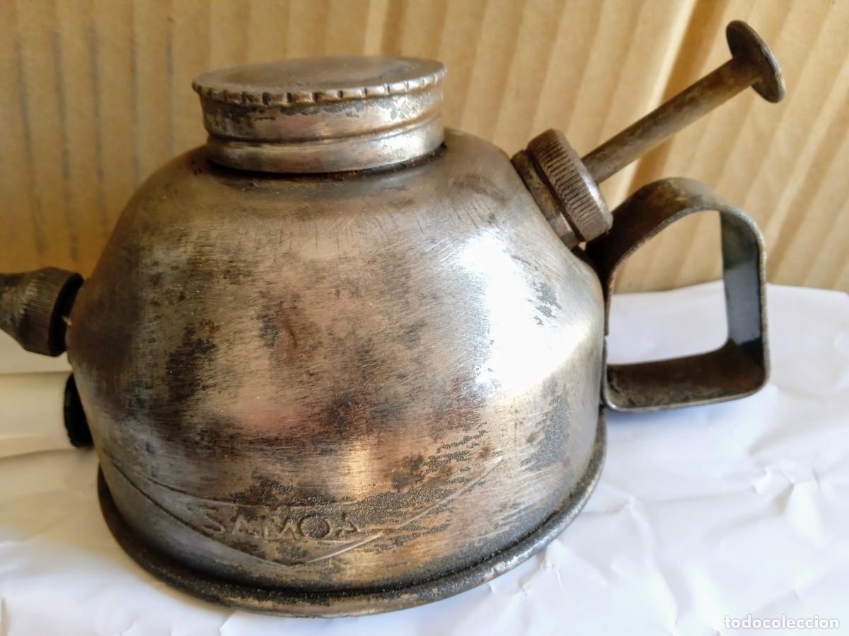 Antig&uuml;edades: aceitera para engrase - Foto 3