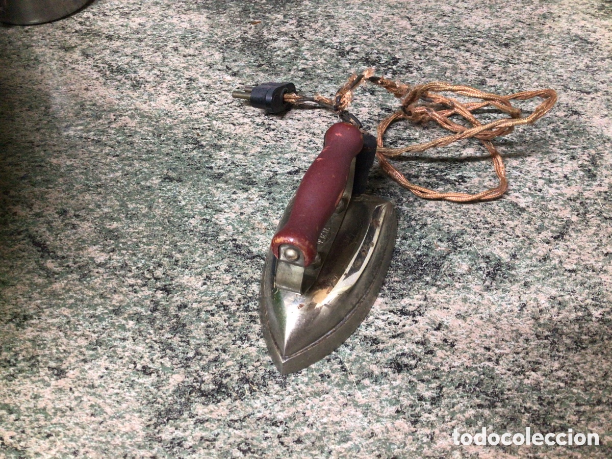 Antig&uuml;edades: Mini plancha de viaje - Foto 3