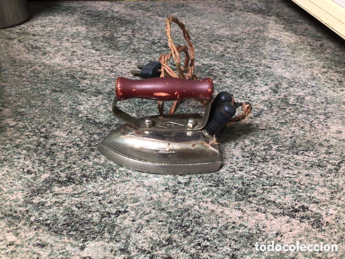 Antig&uuml;edades: Mini plancha de viaje - Foto 5