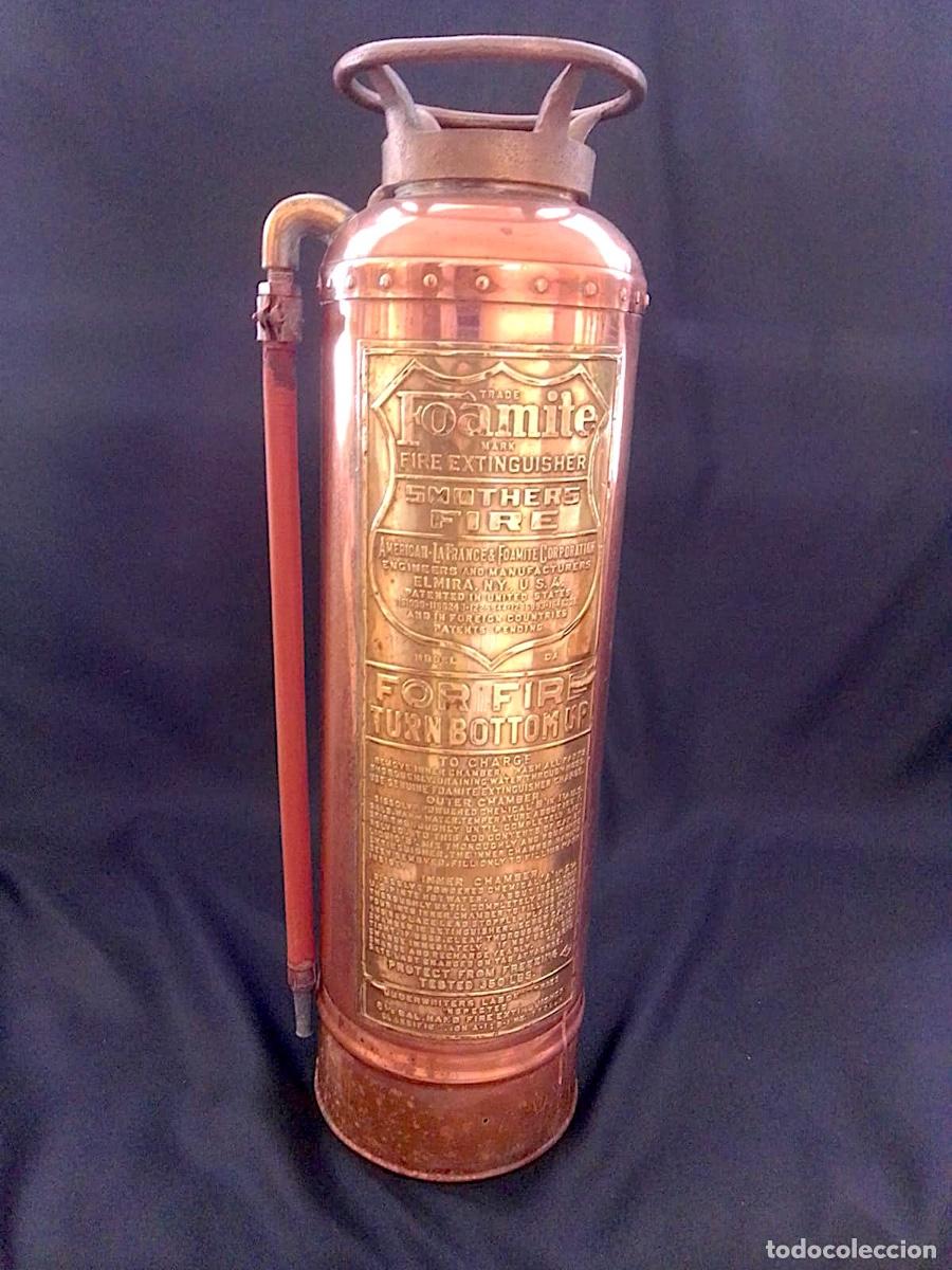 extintor foamite de los años 1904 / 1917. fabri - Compra venta en