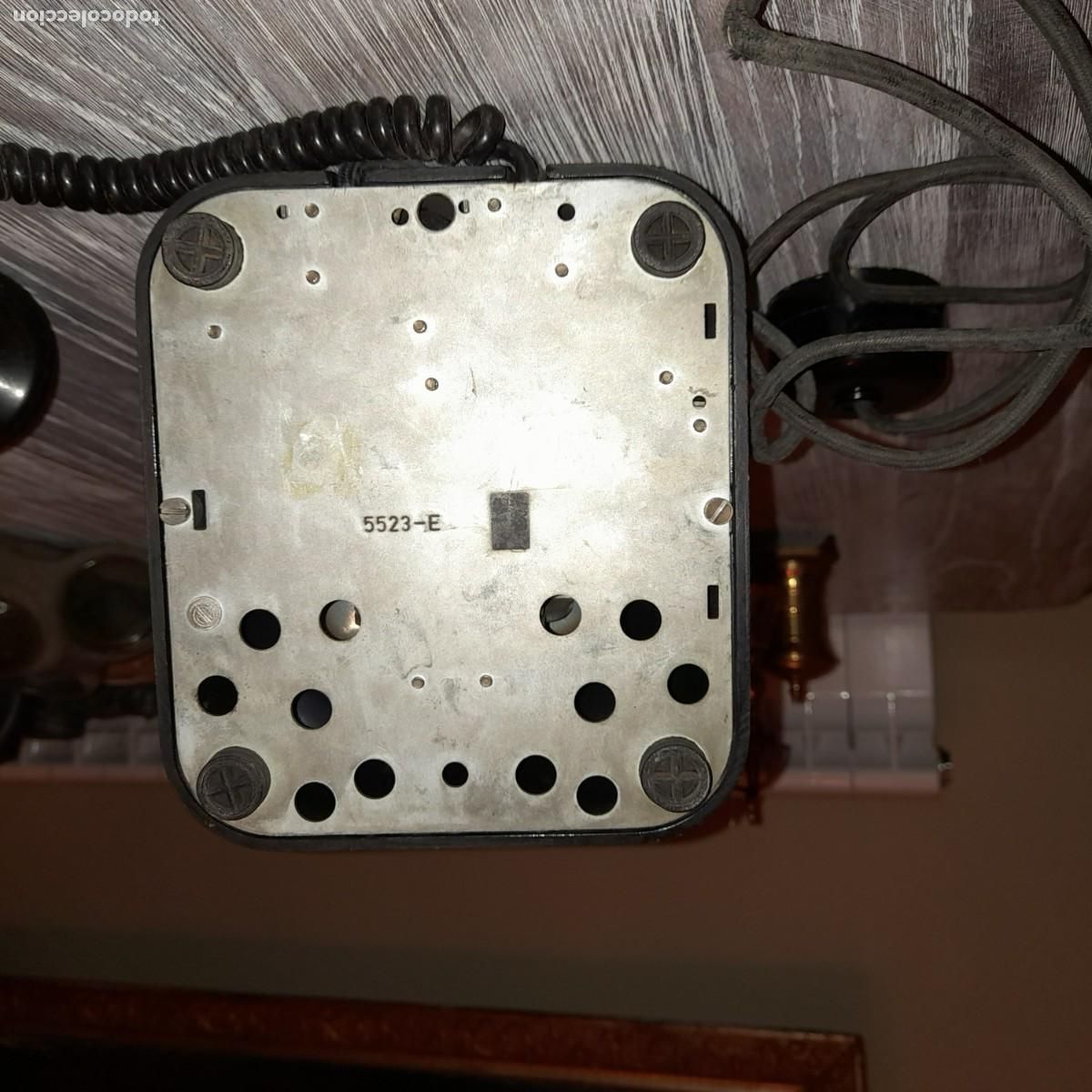 Tel&eacute;fonos: Tel&eacute;fono baquelita CTNE Mod 5523E - Foto 7
