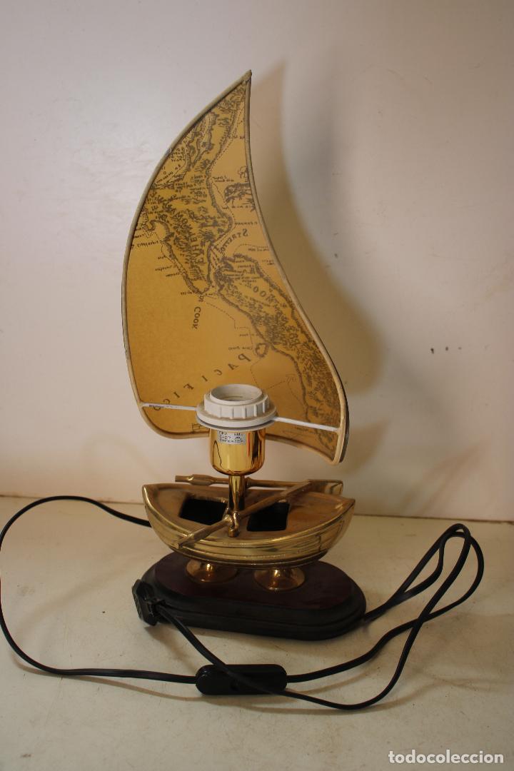 Antig&uuml;edades: lampara barco - Foto 2