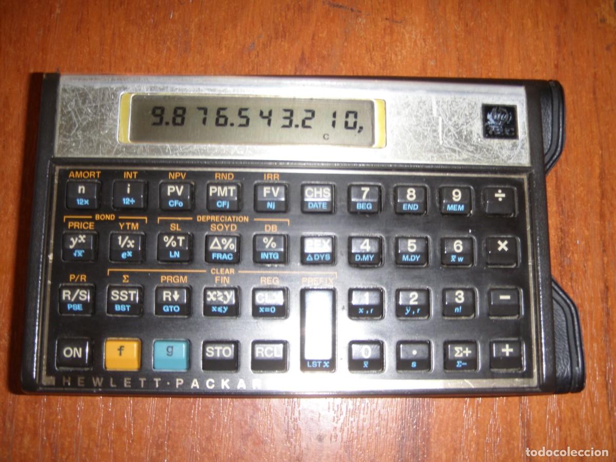 Antig&uuml;edades: CALCULADORA HEWLETT PACKARD 12C 12-C FUNCIONANDO - Foto 2