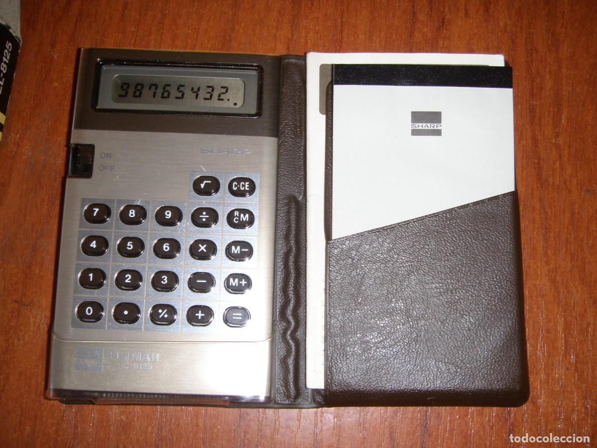 Antig&uuml;edades: CALCULADORA SHARP EL-81255 COMO NUEVA - Foto 2