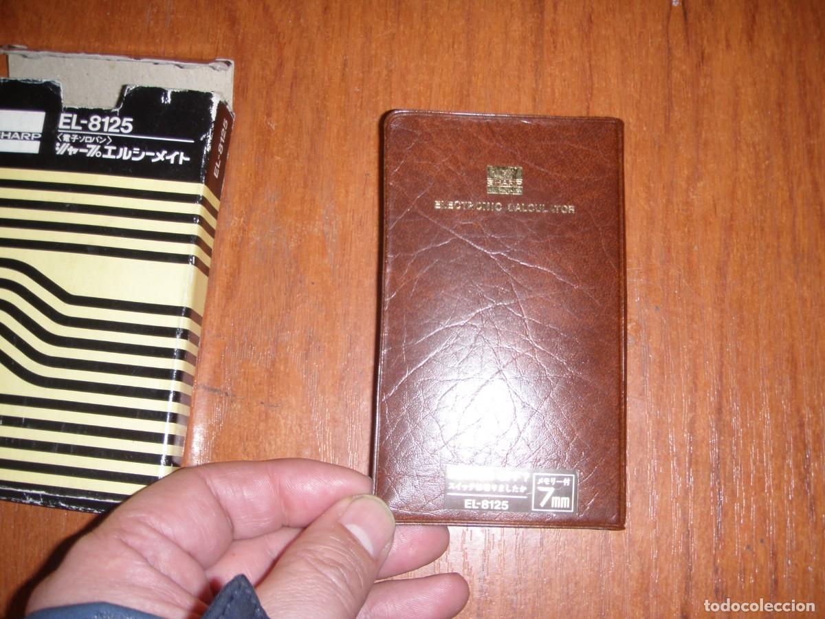 Antig&uuml;edades: CALCULADORA SHARP EL-81255 COMO NUEVA - Foto 4