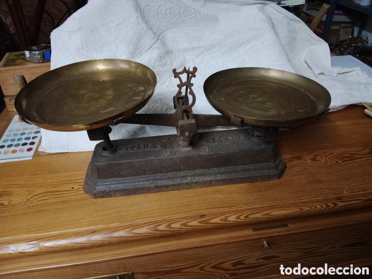 Antig&uuml;edades: Balanza de platos - Foto 2