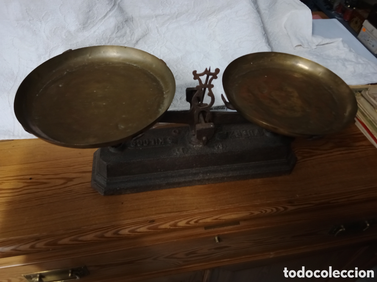 Antig&uuml;edades: Balanza de platos - Foto 7