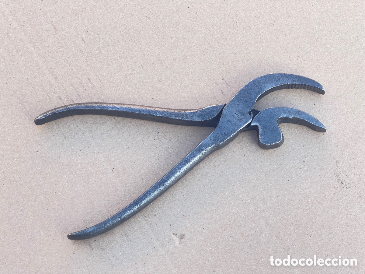 Antig&uuml;edades: Alicates de zapatero de 20 cm de largo - Foto 1