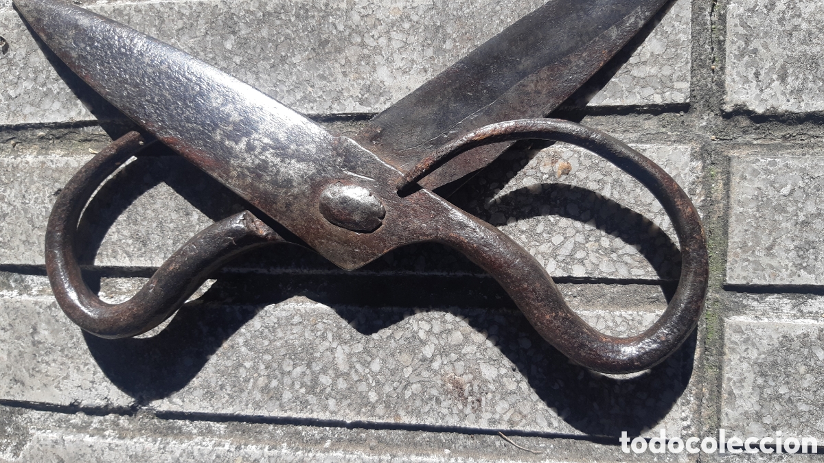 Antig&uuml;edades: Tijeras de forja S, XVI - Foto 3