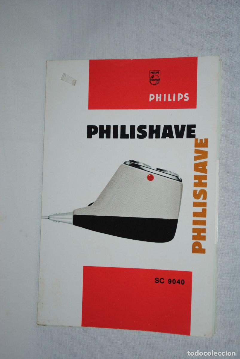 Antig&uuml;edades: INSTRUCIONES , DE MAQUINA DE AFEITAR , PHILISHAVE . - Foto 1