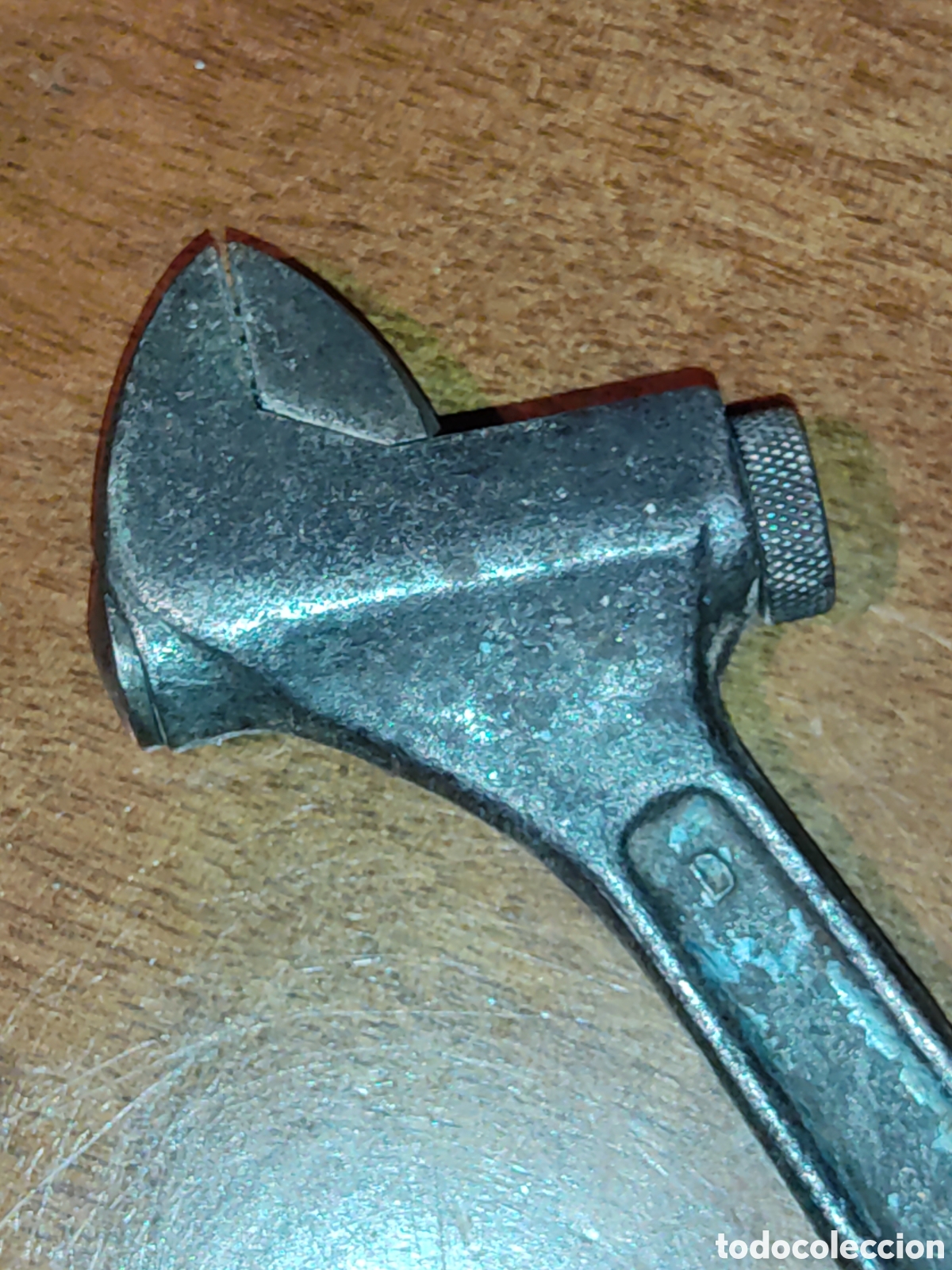 Antig&uuml;edades: Llave inglesa irimo 3/8 de acero forjado. - Foto 4