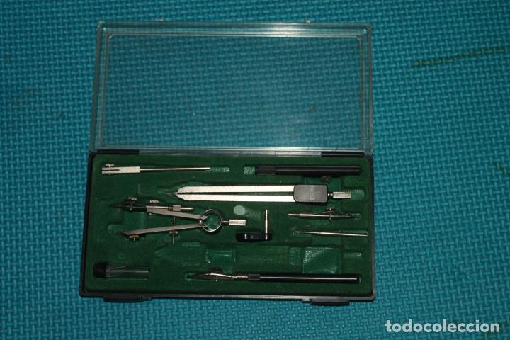 Antig&uuml;edades: JUEGO COMPAS ARTE, EN CAJA ORIGINAL - Foto 2