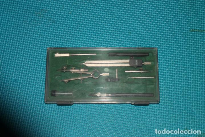 Antig&uuml;edades: JUEGO COMPAS ARTE, EN CAJA ORIGINAL - Foto 1