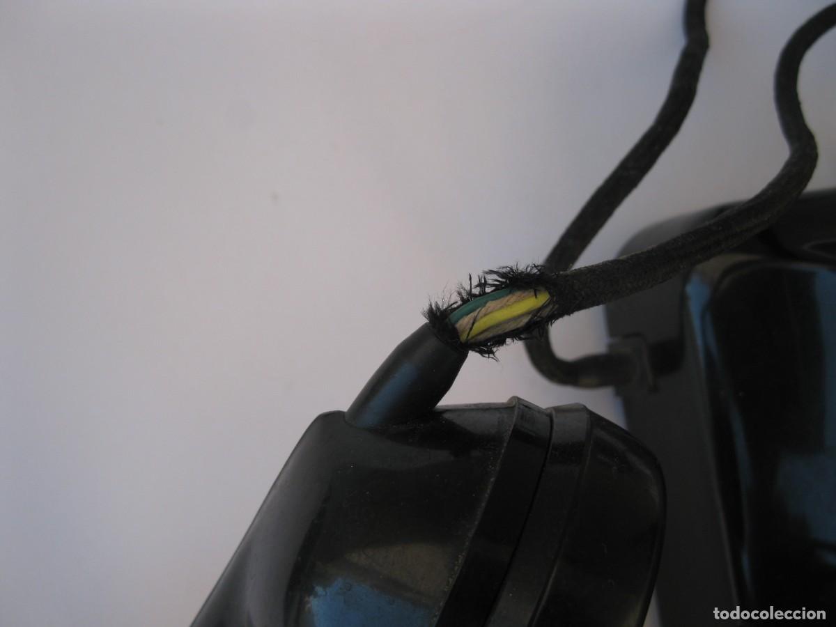 Tel&eacute;fonos: ANTIGUO TEL&Eacute;FONO DE BAQUELITA. - Foto 5