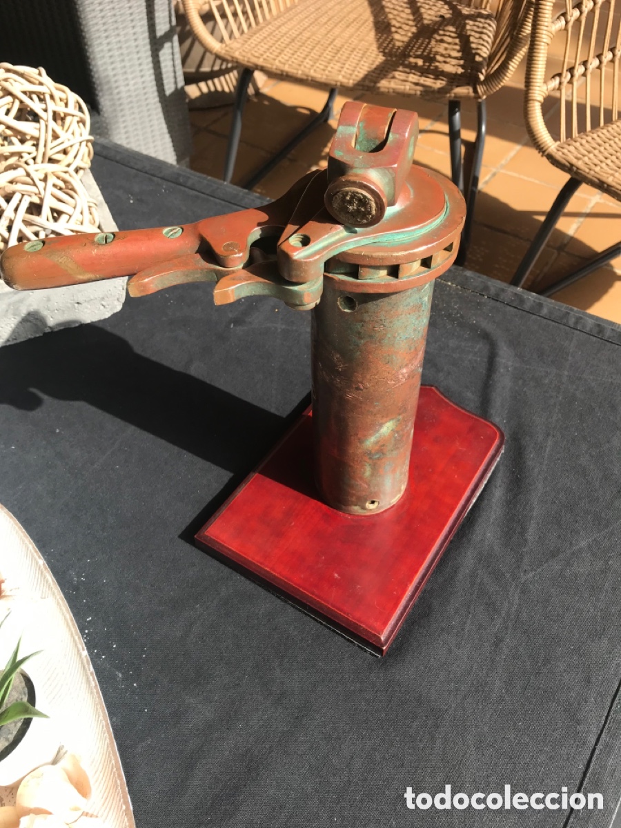 Antig&uuml;edades: Guinche antiguo embarcaci&oacute;n. - Foto 17