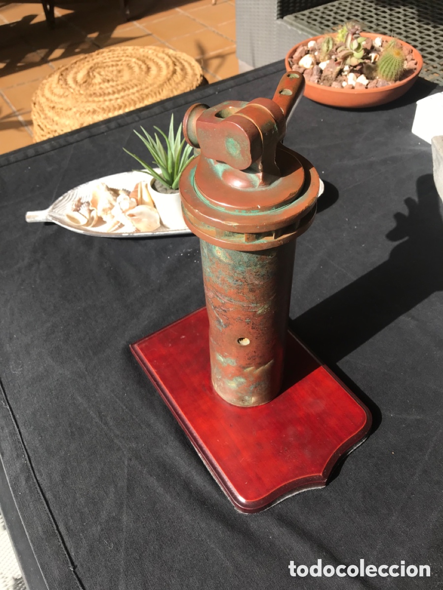 Antig&uuml;edades: Guinche antiguo embarcaci&oacute;n. - Foto 18