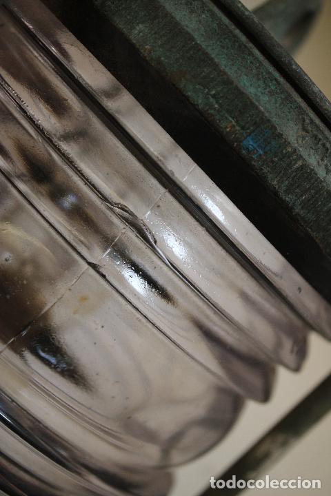 Antig&uuml;edades: farol lampara de barco original miletich - Foto 4