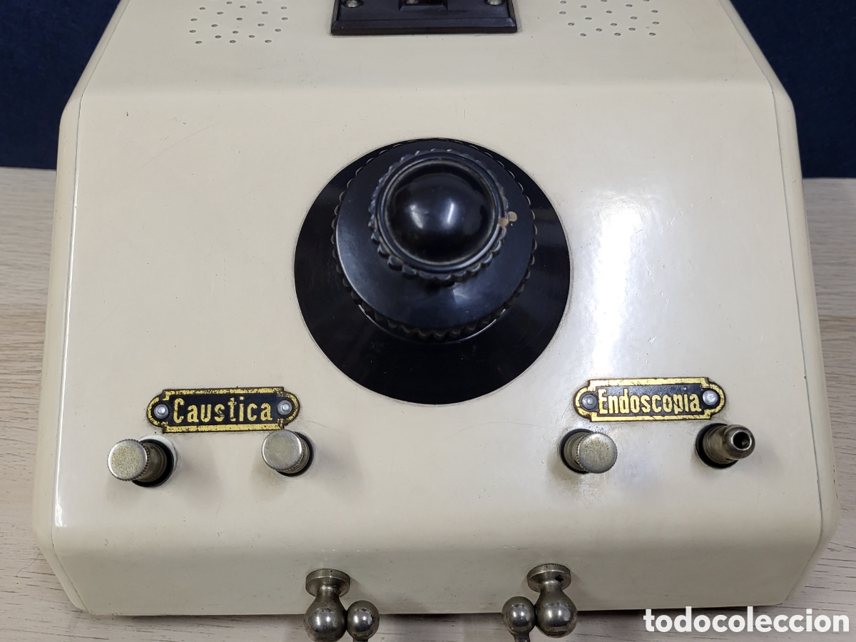 Antig&uuml;edades: ANTIGUO TRANSFORMADOR MEDICO . CAUSTICA Y ENDOSCOPIA - Foto 2
