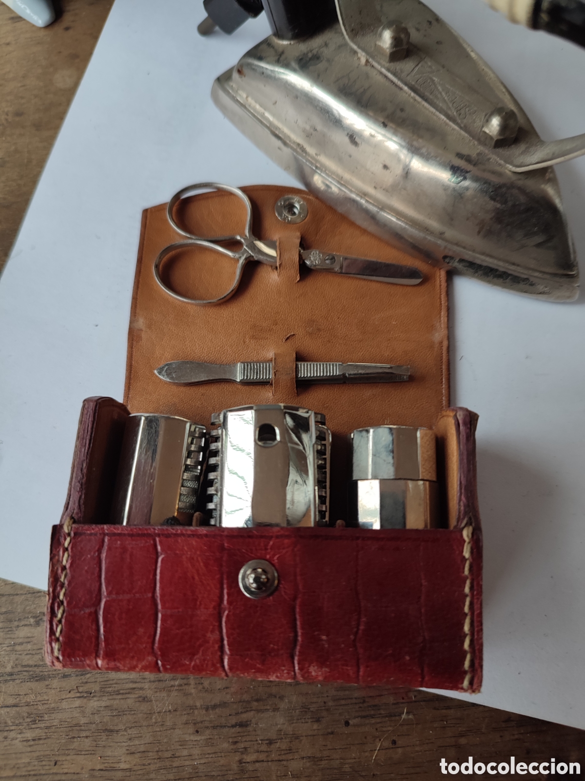 Antig&uuml;edades: Mini Estuche de viaje Maravilla completo - Foto 7