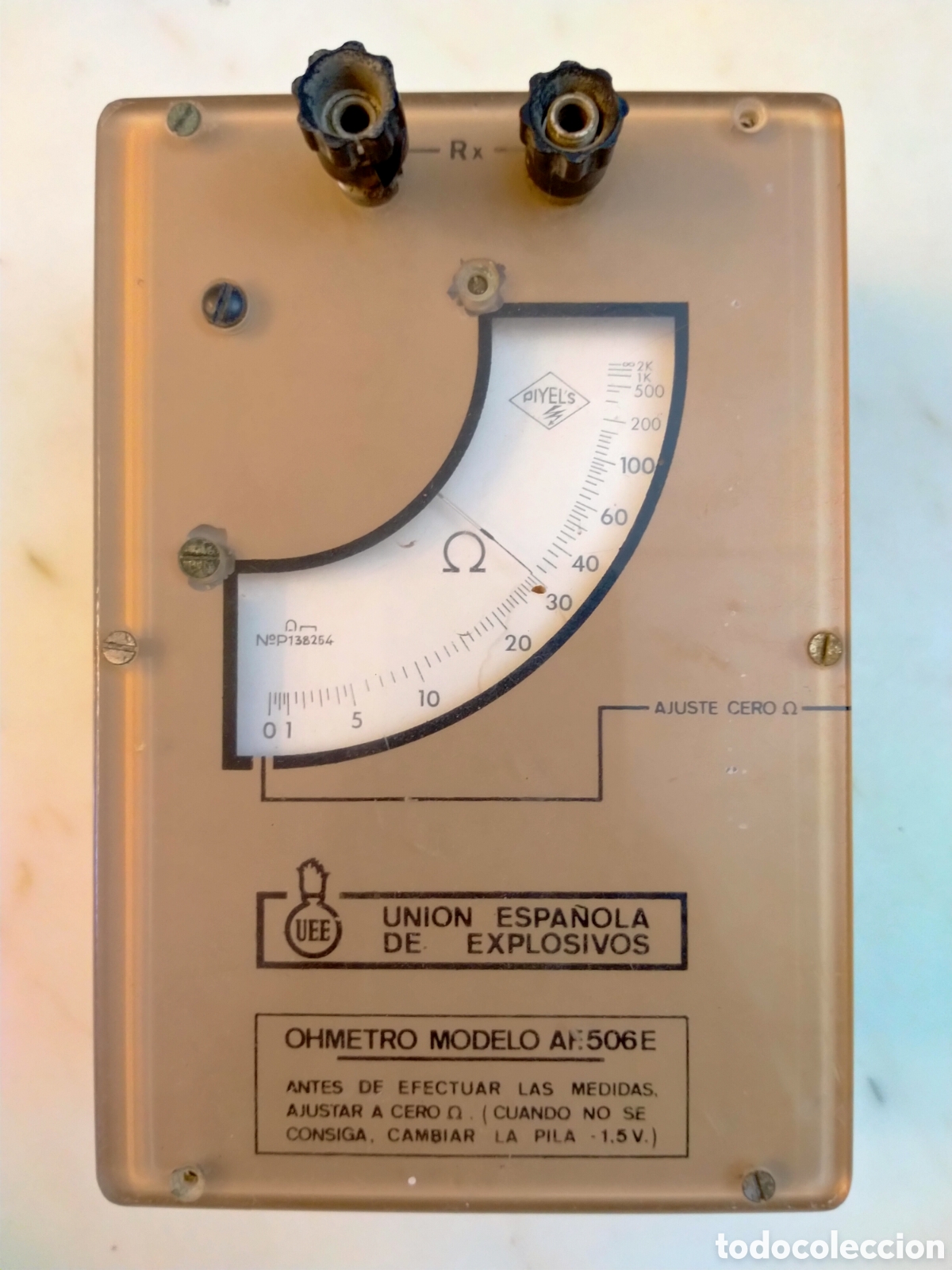 Antig&uuml;edades: OHMETRO modelo AF.506 E - Foto 1