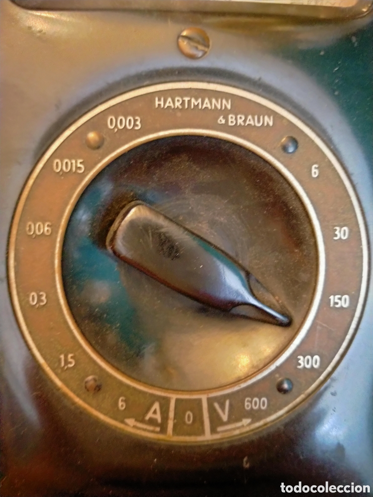 Antig&uuml;edades: Volt&iacute;metro amper&iacute;metro. Comprobador de corriente Hartmann - Foto 5
