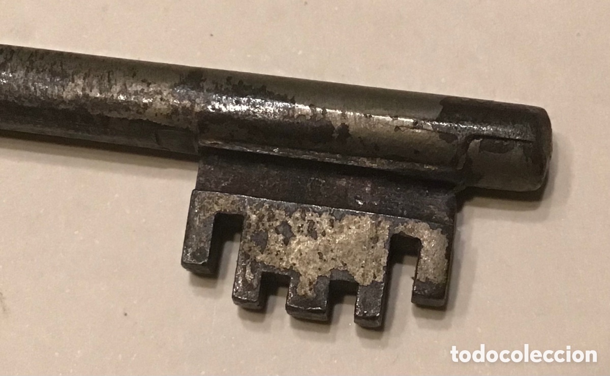 Antig&uuml;edades: LLAVE GORJA DE HIERRO - Foto 2