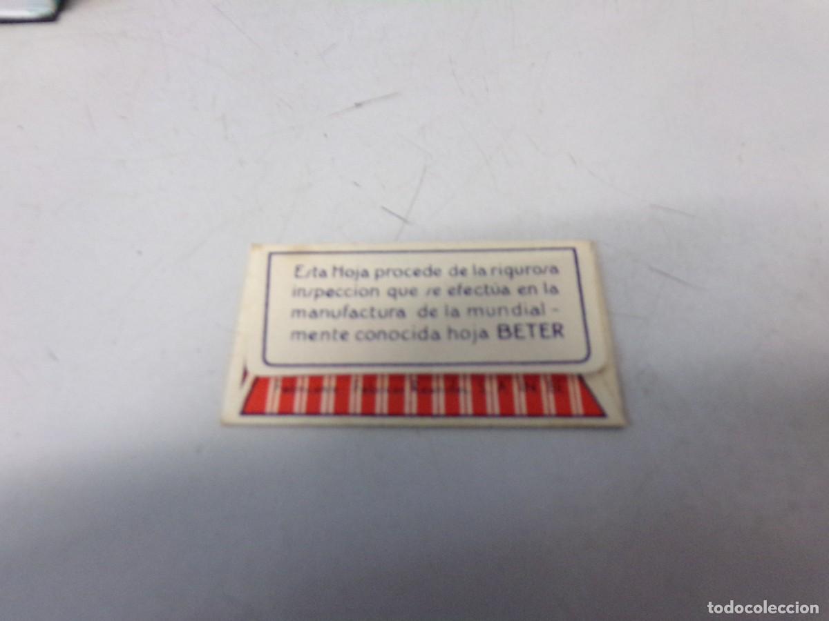 Antig&uuml;edades: ESTAMOS LIQUIDANDO. HOJA AFEITAR BETER SELECCION - Foto 2